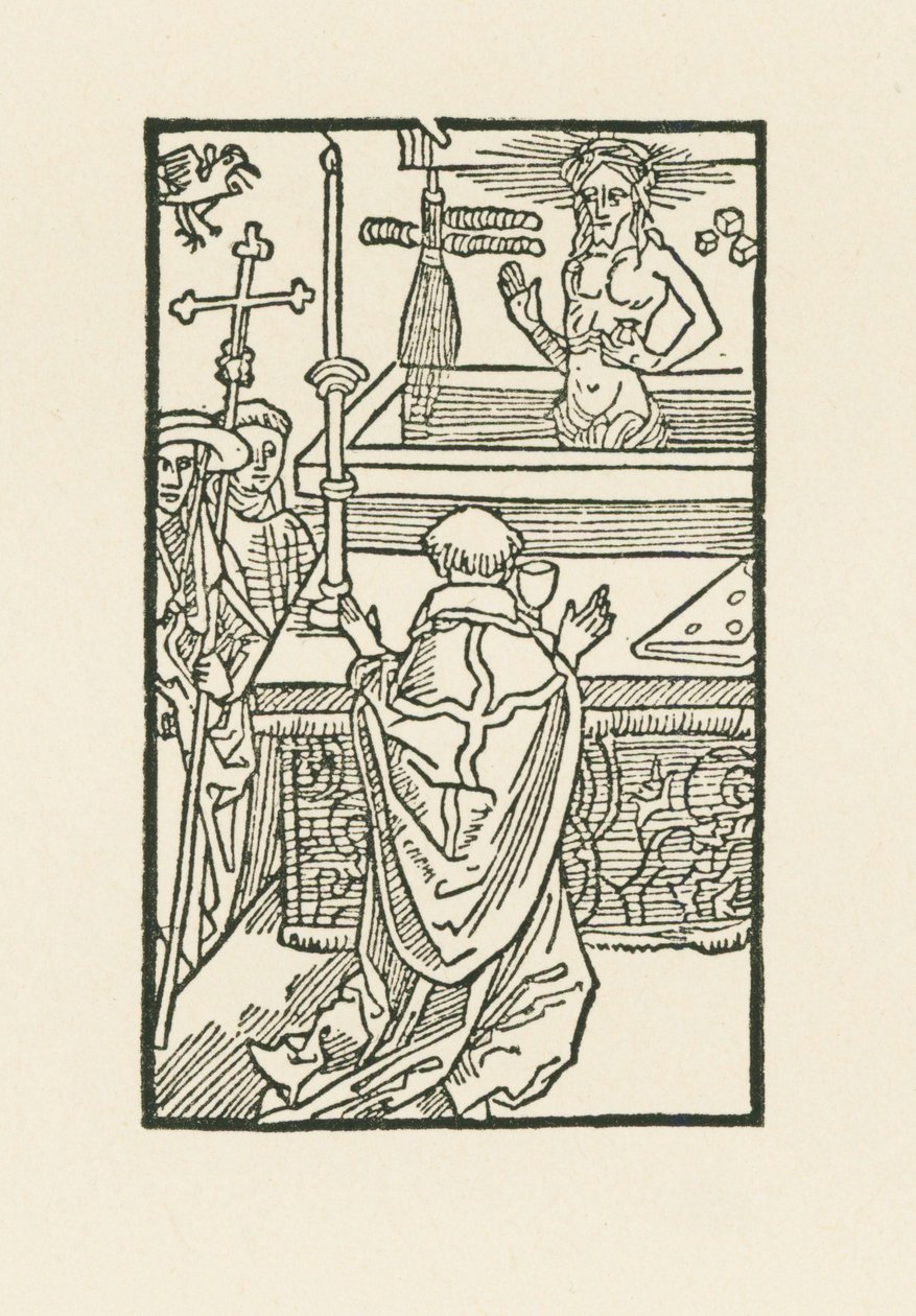 Szent Gergely miséje alkotó: Albrecht Dürer or Duerer