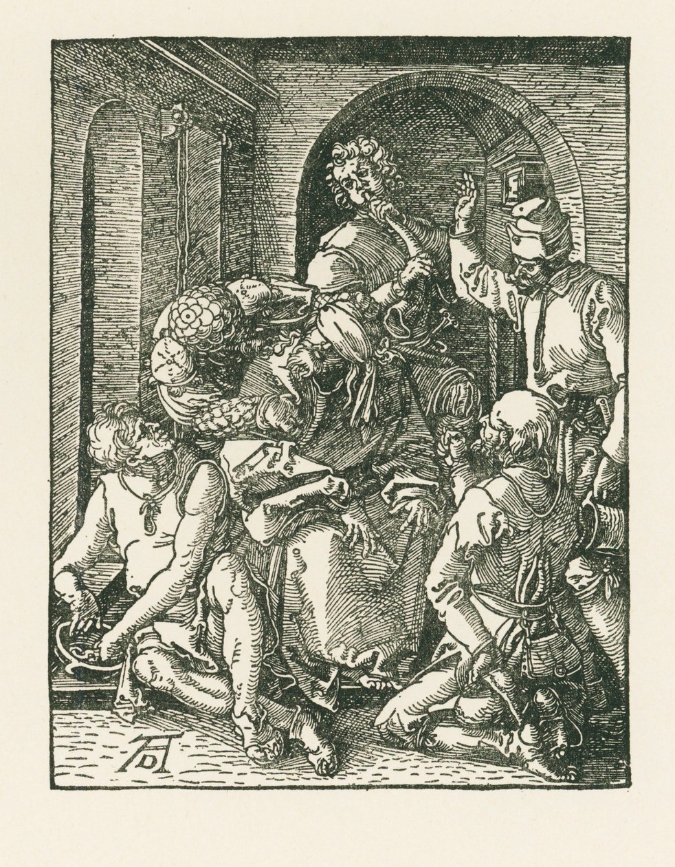 Krisztus kigúnyolása, 1508-09 körül (fametszet) alkotó: Albrecht Dürer or Duerer