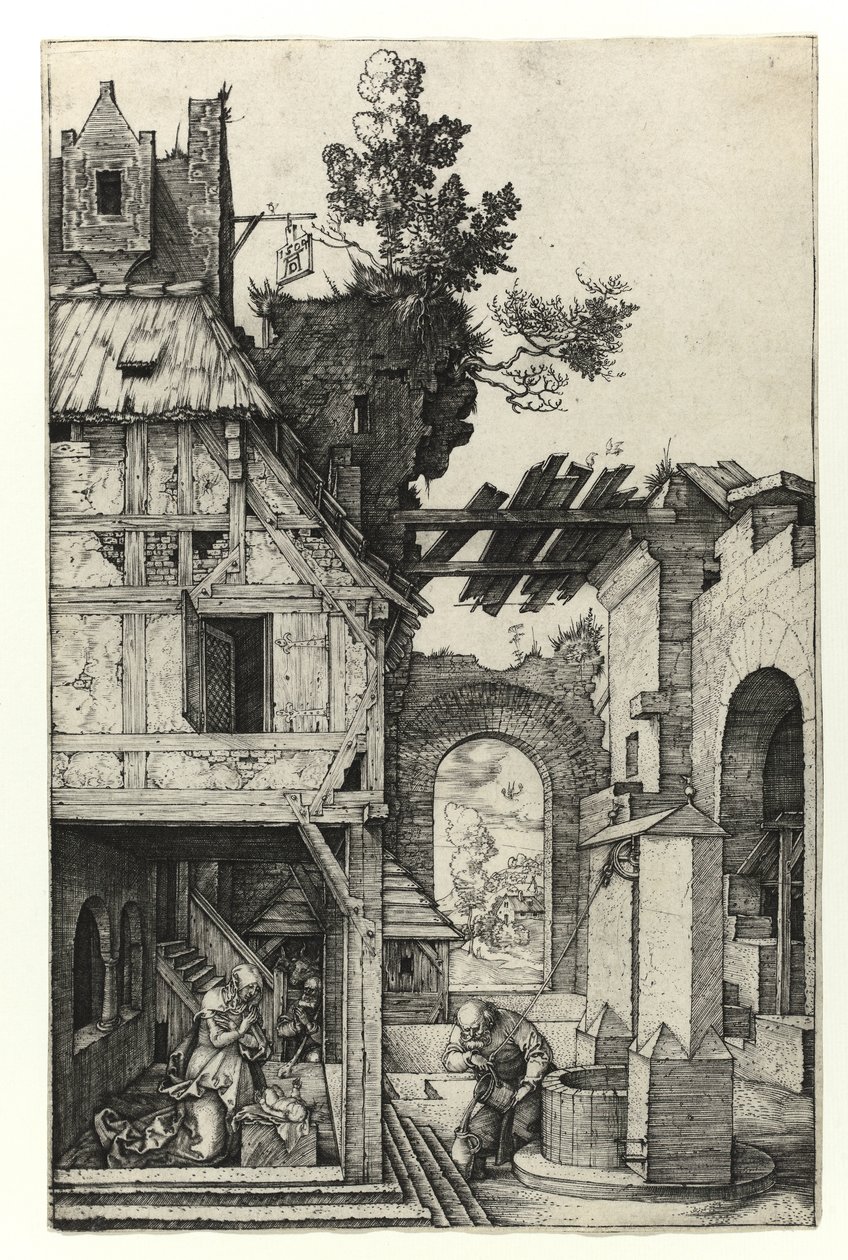Születés, 1504 alkotó: Albrecht Dürer
