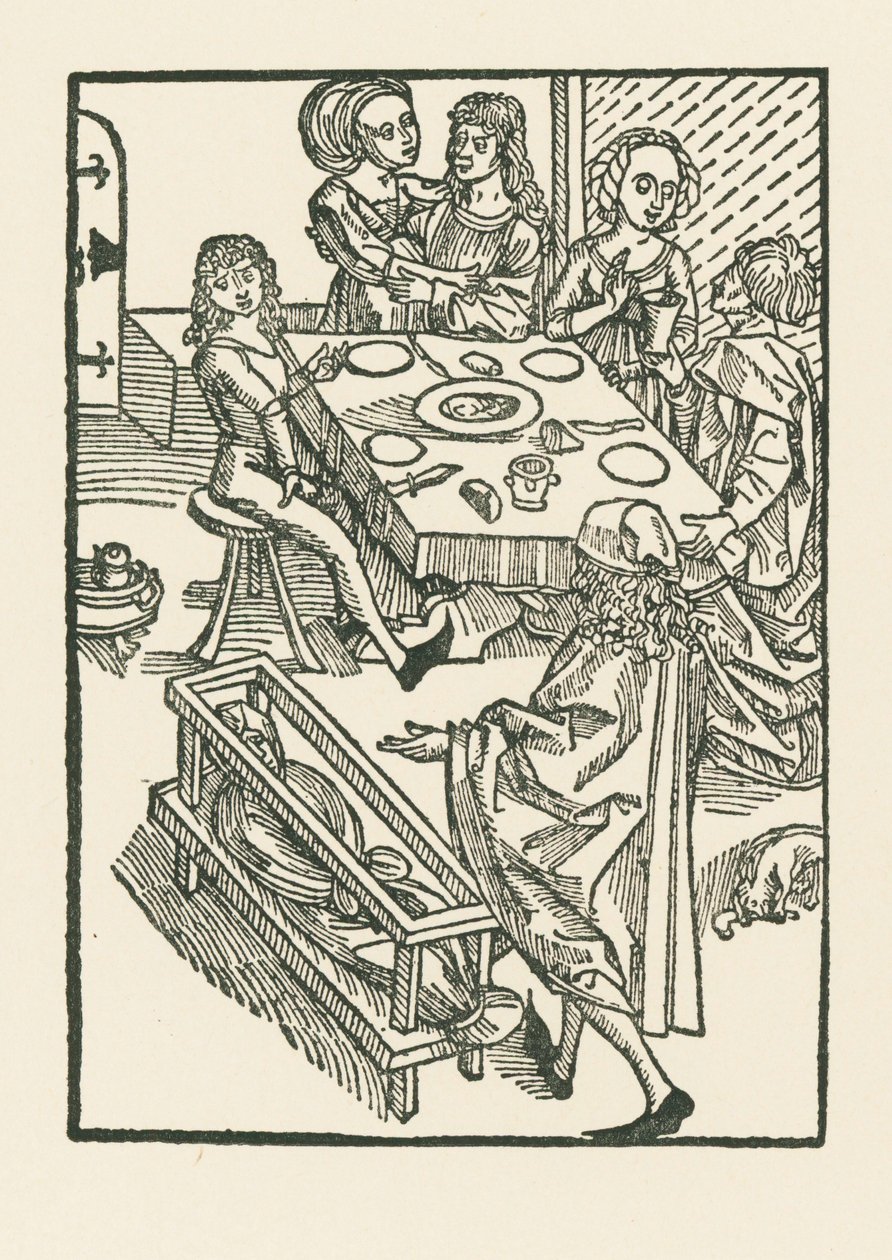 A világ örömei és a halál figyelmeztetése alkotó: Albrecht Dürer or Duerer