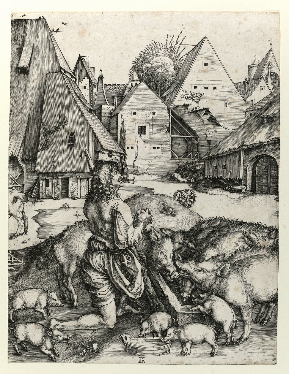 A tékozló fiú alkotó: Albrecht Dürer