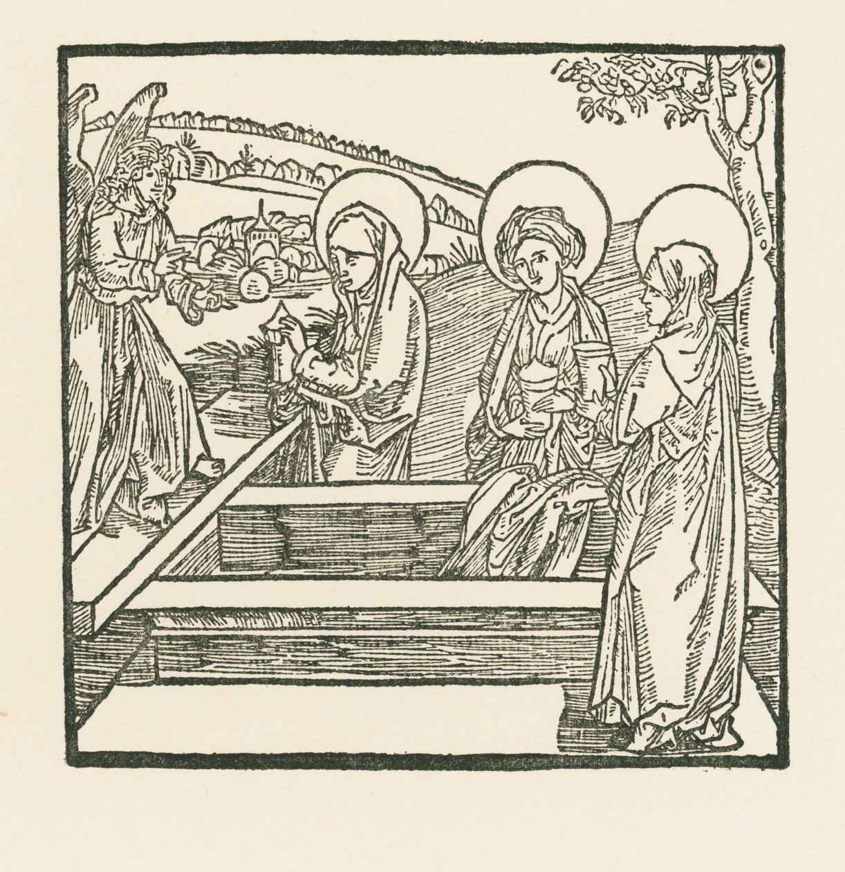 A három Mária Krisztus sírjánál alkotó: Albrecht Dürer or Duerer