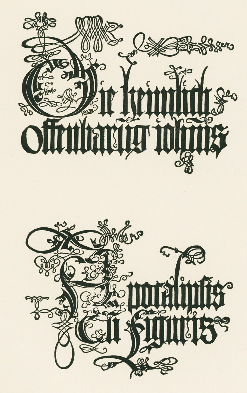 Az 1498-as német kiadás címe: János titkos kinyilatkoztatása ... alkotó: Albrecht Dürer or Duerer