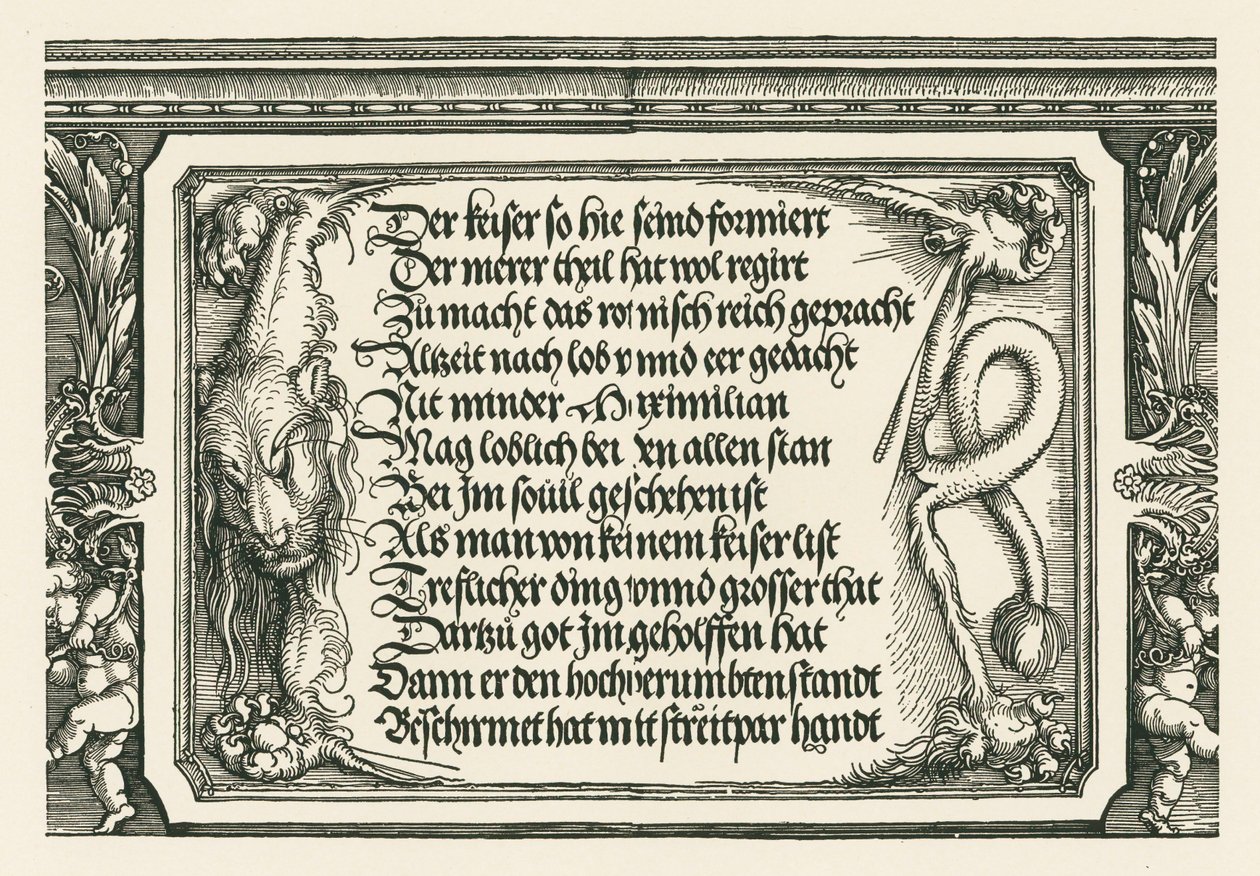 Diadalív I. Maximilián császárnak alkotó: Albrecht Dürer or Duerer