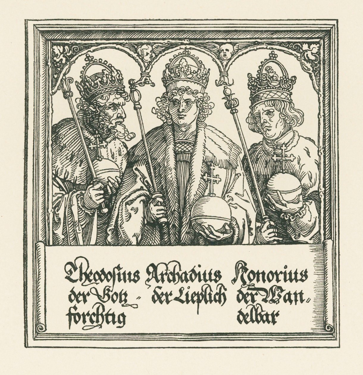 Diadalív I. Maximilián császárnak alkotó: Albrecht Dürer or Duerer