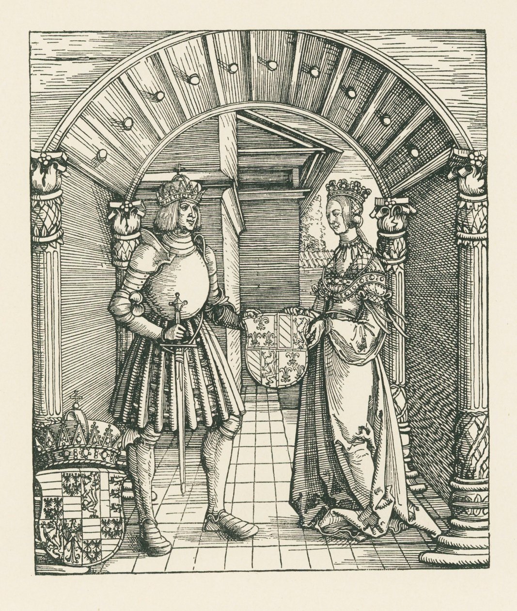 Diadalív I. Maximilián császárnak alkotó: Albrecht Dürer or Duerer