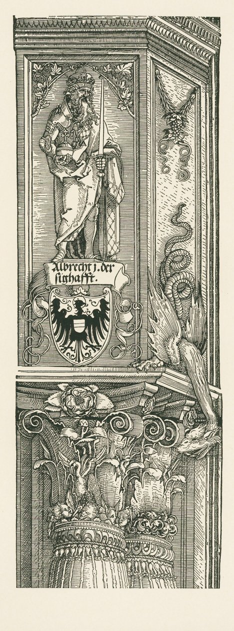 Diadalív I. Maximilián császárnak alkotó: Albrecht Dürer or Duerer