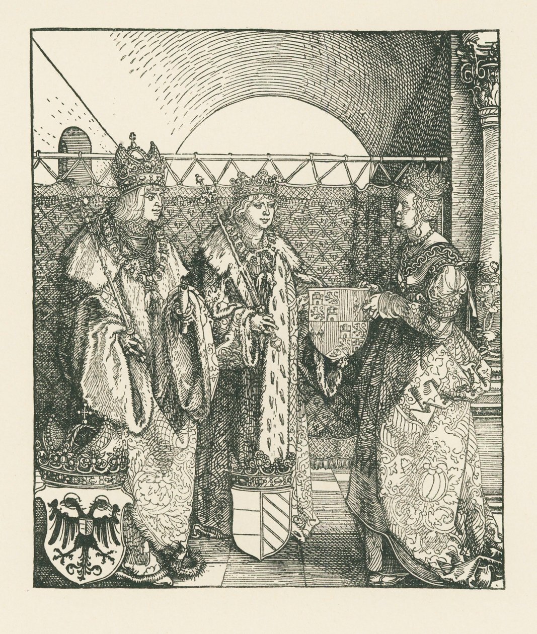 Diadalív I. Maximilián császárnak alkotó: Albrecht Dürer or Duerer