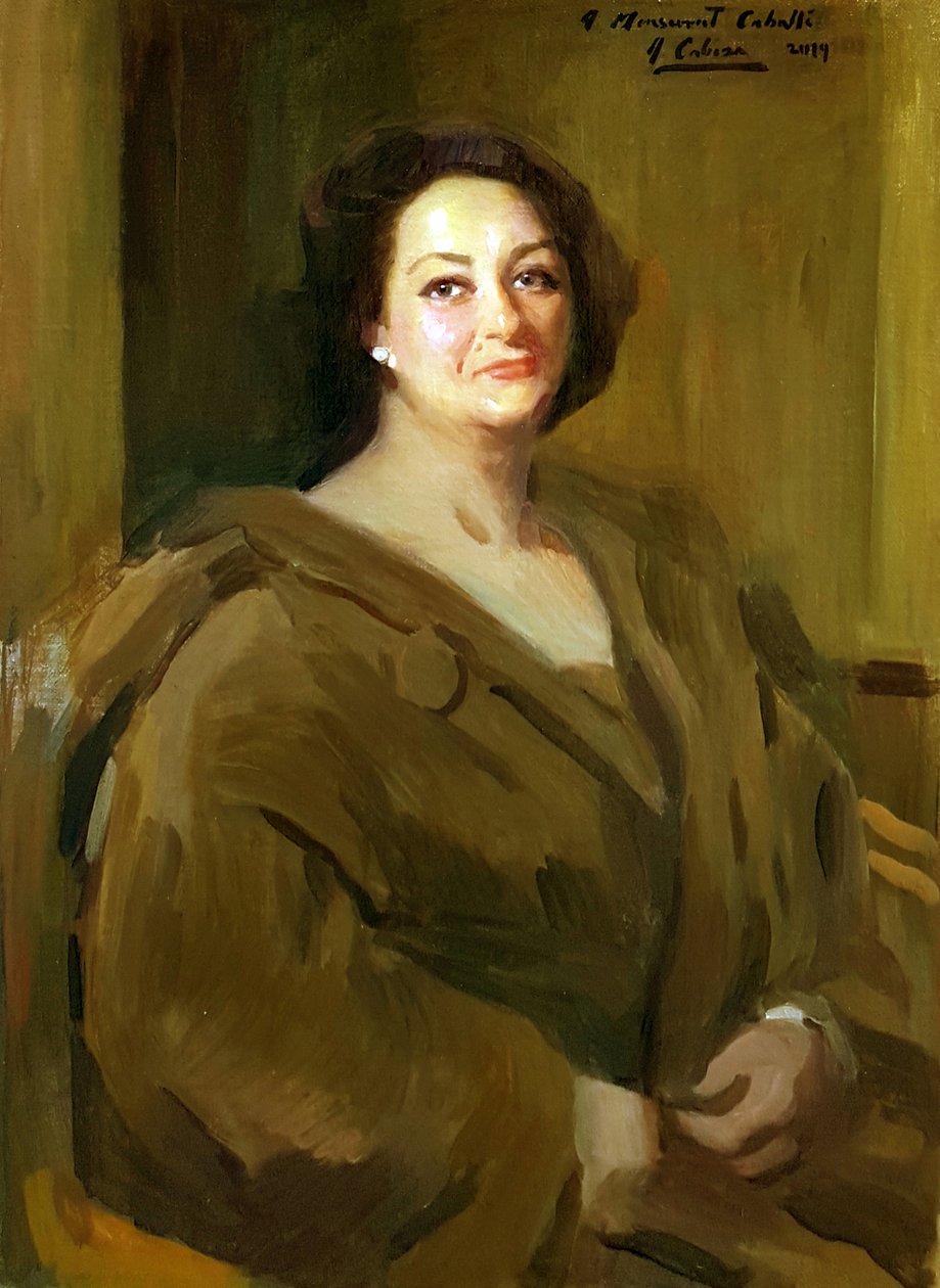 Montserrat Caballé alkotó: Alejandro Cabeza