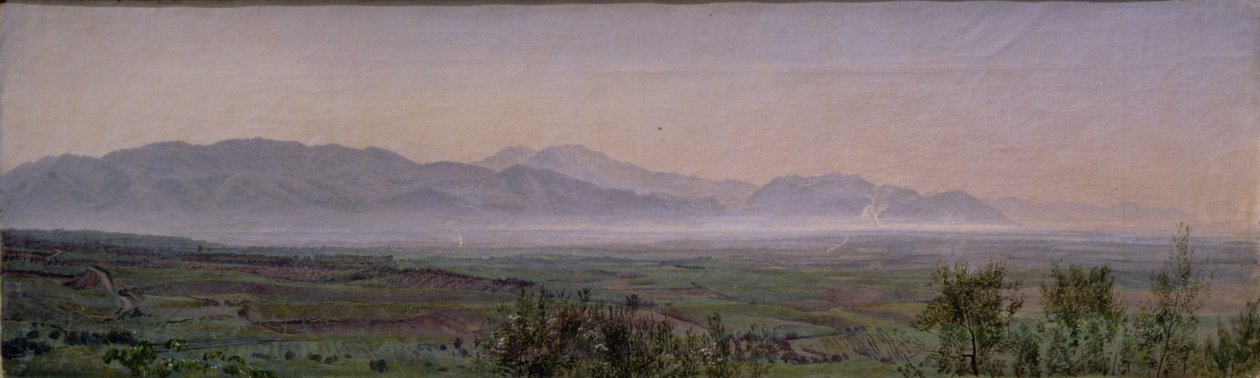 A pontusi mocsarak, 1840 körül (olaj, papír) alkotó: Aleksandr Andreevich Ivanov