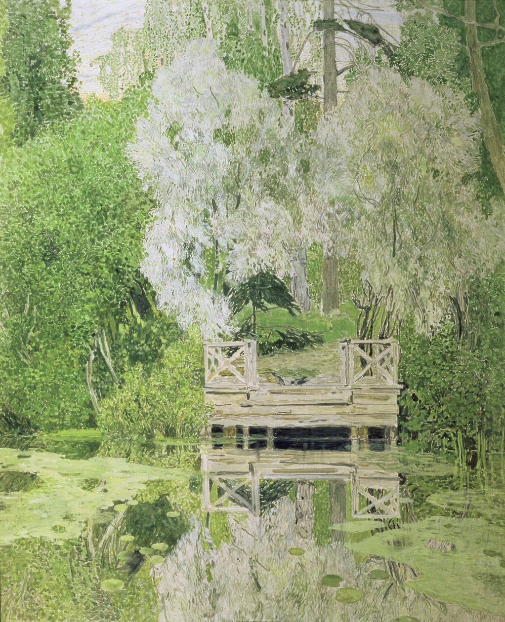 Ezüst fehérfűz, 1904 alkotó: Aleksandr Jakovlevic Golovin
