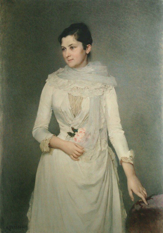     Varvara Bobrinszkaja grófnő portréja alkotó: Aleksandr Petrovic Sokolov
