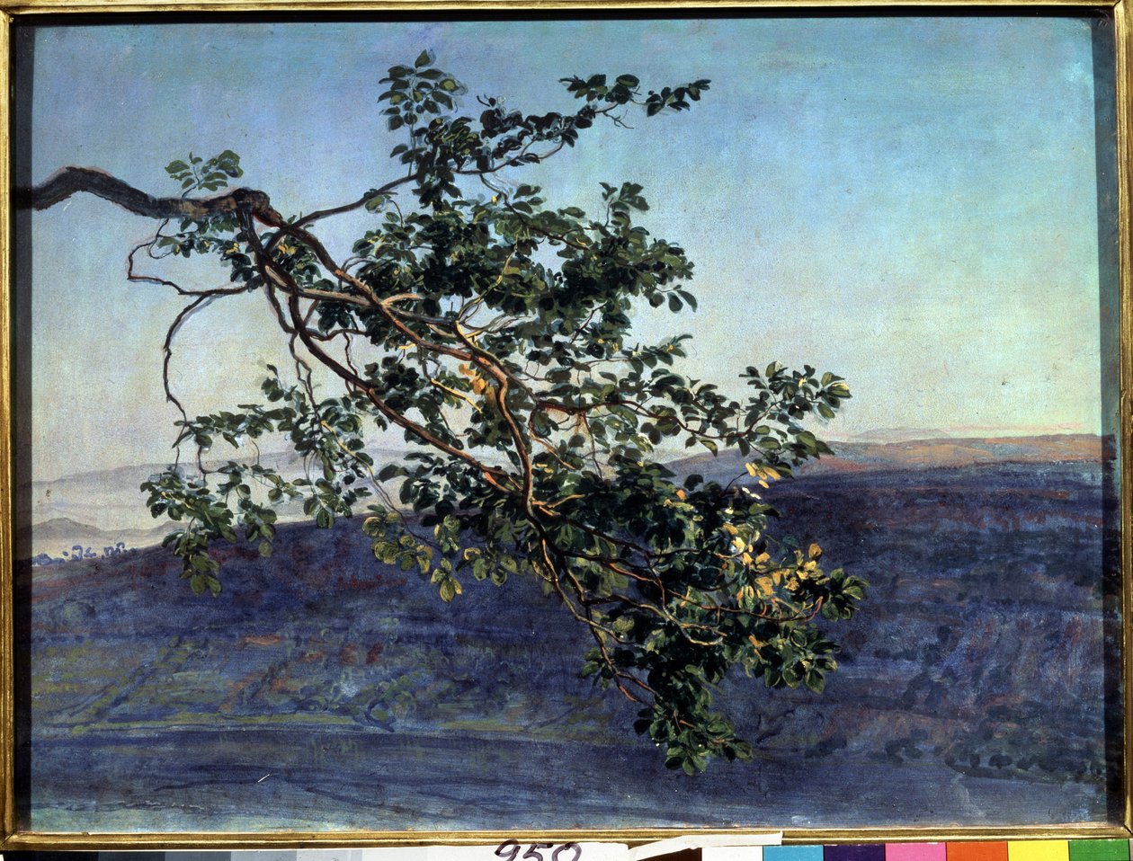 ""La branche"" Peinture de Alexander Ivanov (1806-1858) 1840-1850 Állami Tretyakov Galéria, Moszkva alkotó: Aleksandr Andreevich Ivanov