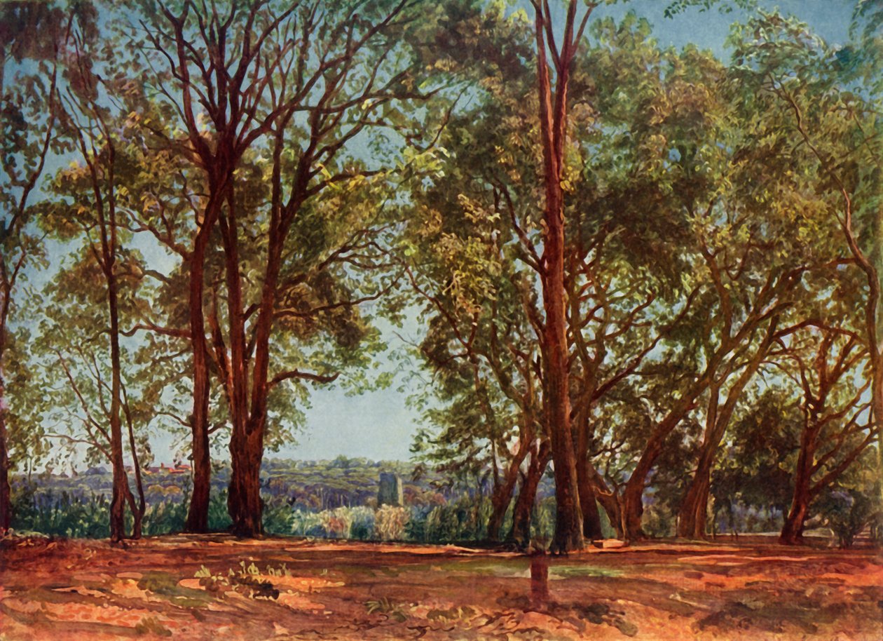 Az Aricci parkban, 1830-as évek, 1965. alkotó: Aleksandr Ivanov