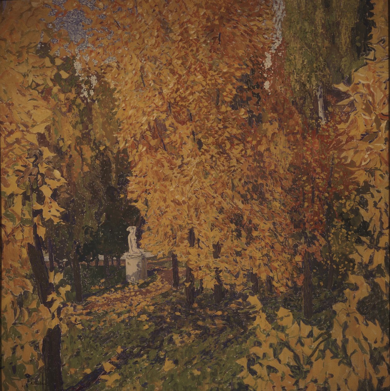 1920 ősz alkotó: Aleksandr Jakovlevic Golovin