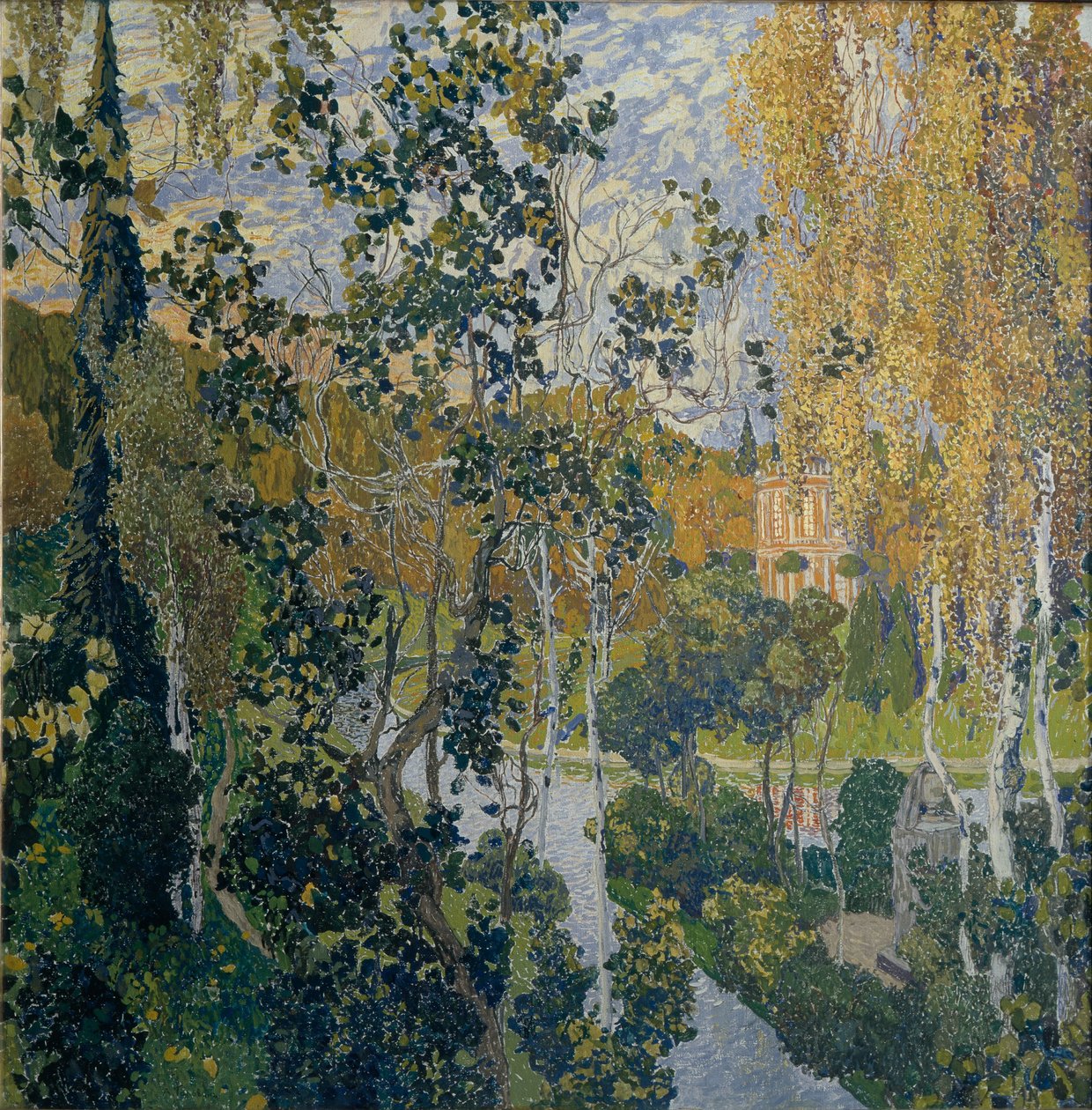 Tájkép alkotó: Aleksandr Jakovlevic Golovin