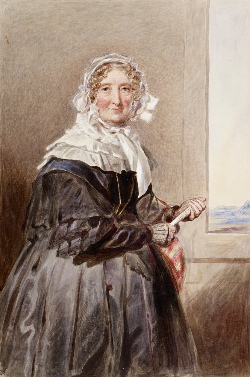 Marie-Amélie, Franciaország királynőjének portréja, 19. század közepe alkotó: Aleksandr Pavlovich Bryulov