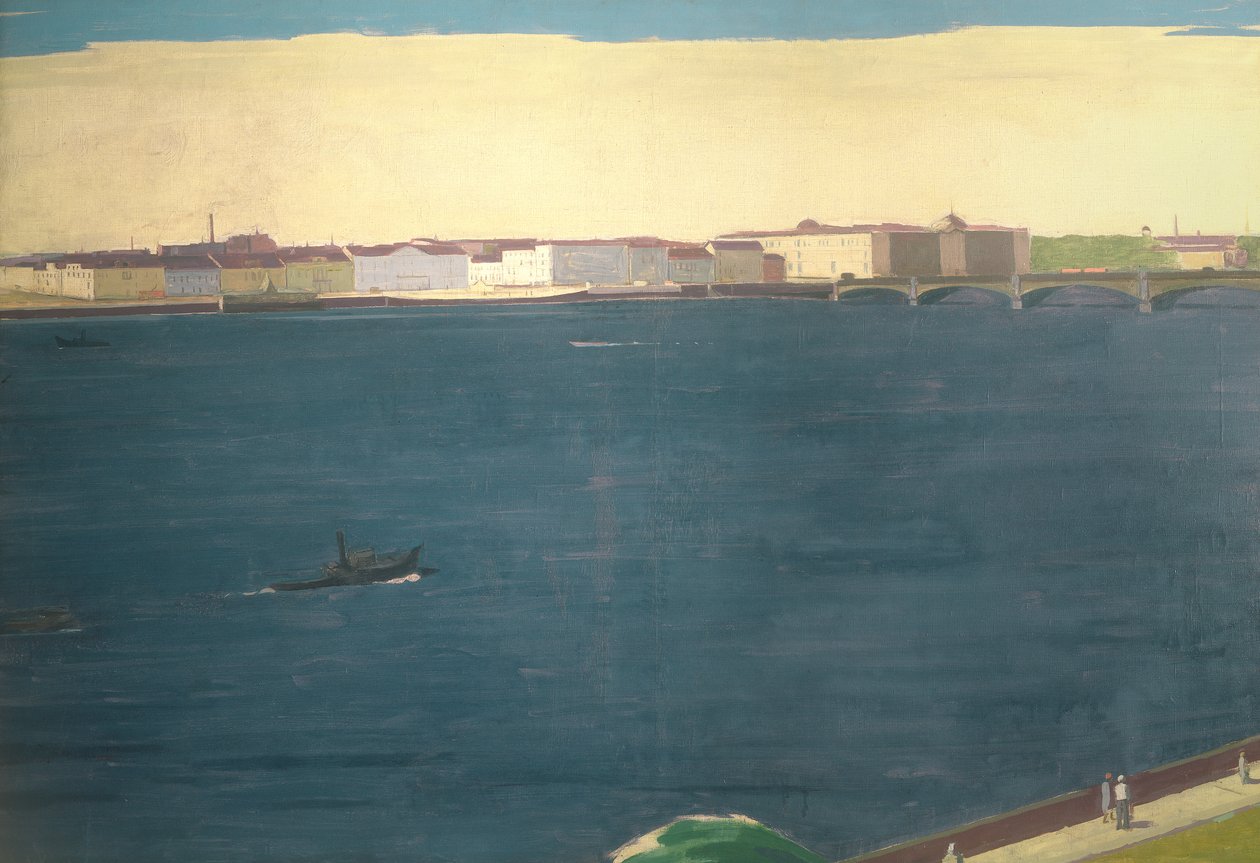 A Néva folyó, 1934 alkotó: Aleksei Eremeevich Karev