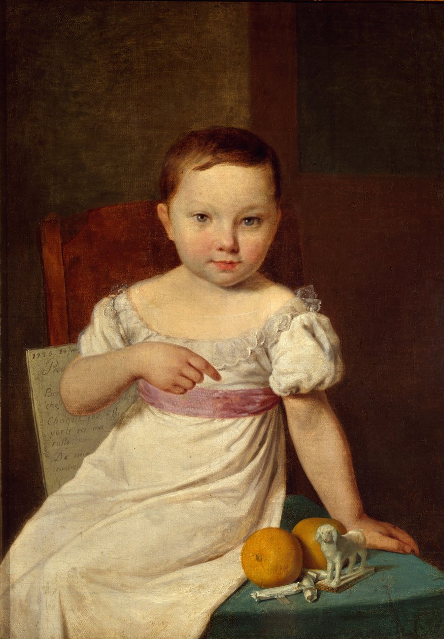 Nasztenka Havszkaja portréja, 1826 alkotó: Aleksei Gavrilovich Venetsianov