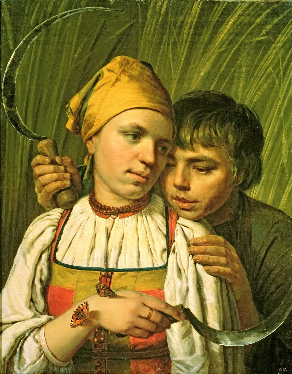 The Reapers (olaj, vászon) alkotó: Aleksei Gavrilovich Venetsianov