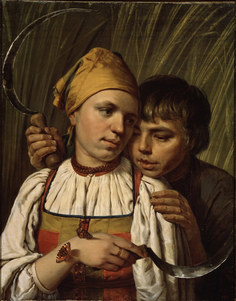 Kaszások, 1820-as évek alkotó: Aleksei Gavrilovich Venetsianov