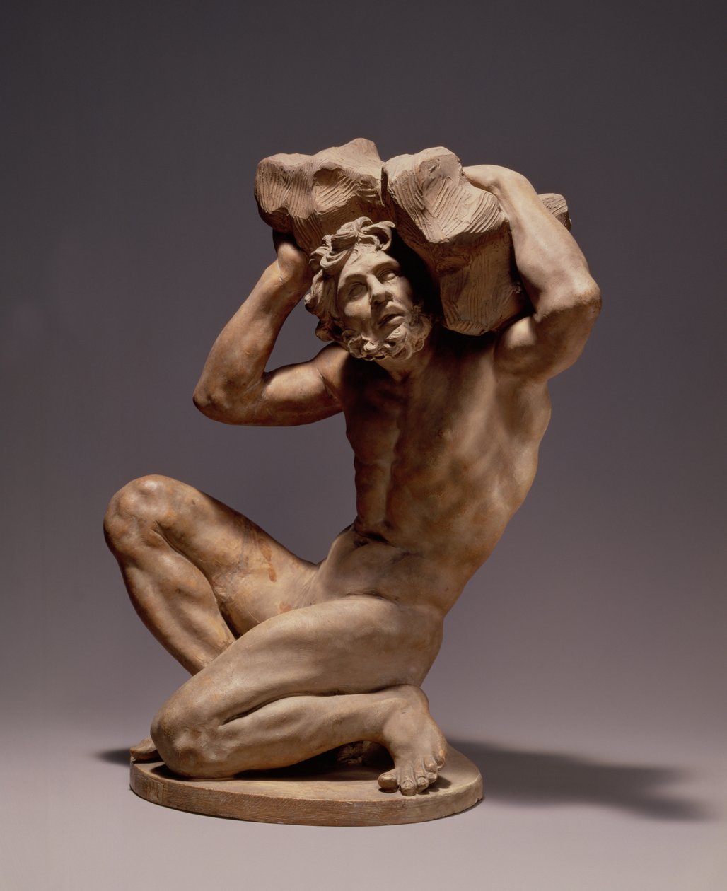 Titán, 1650-54 körüli (terrakotta) alkotó: Alessandro Algardi