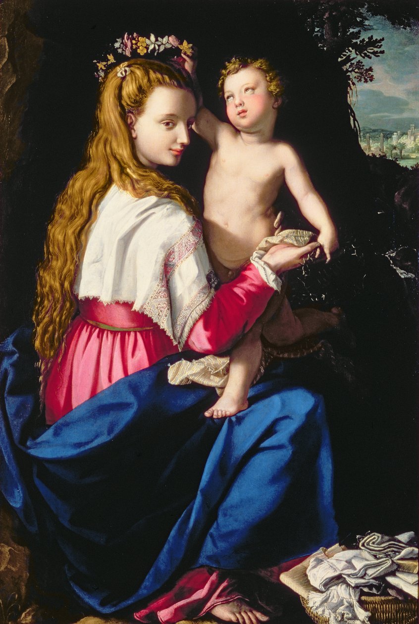Madonna és gyermeke alkotó: Alessandro Allori