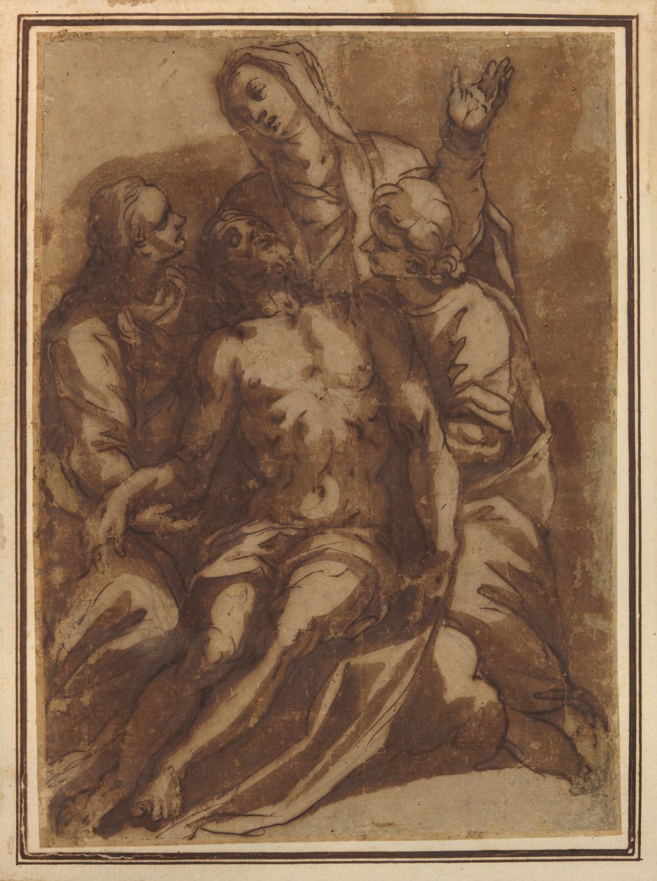 Krisztus sírja alkotó: Alessandro Maganza