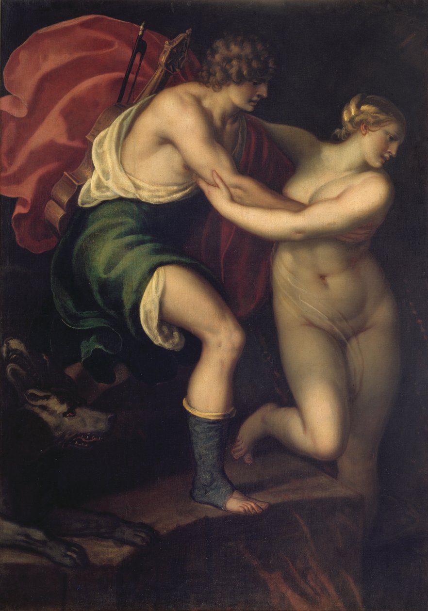 Orpheus és Eurydice alkotó: Alessandro Varotari