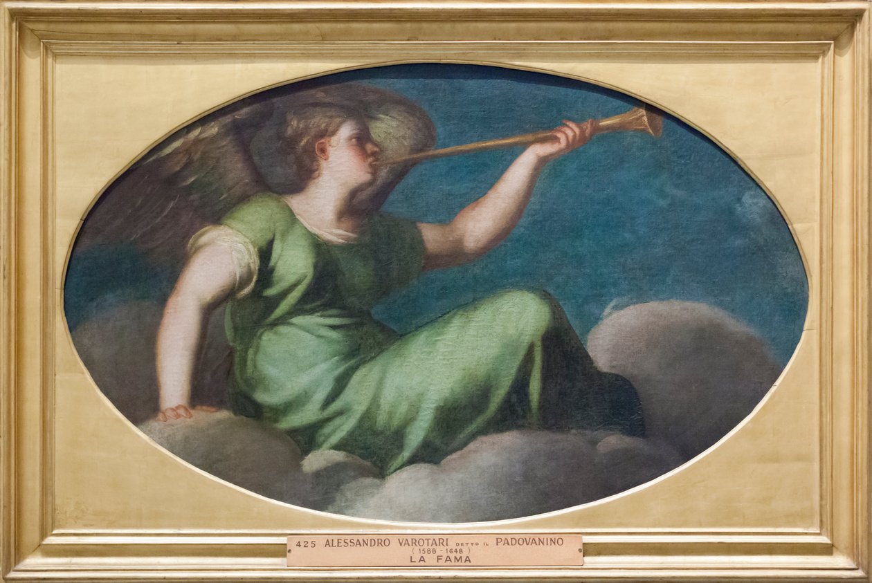 Hírnév (olaj, vászon) alkotó: Alessandro (1588 1648) Varotari
