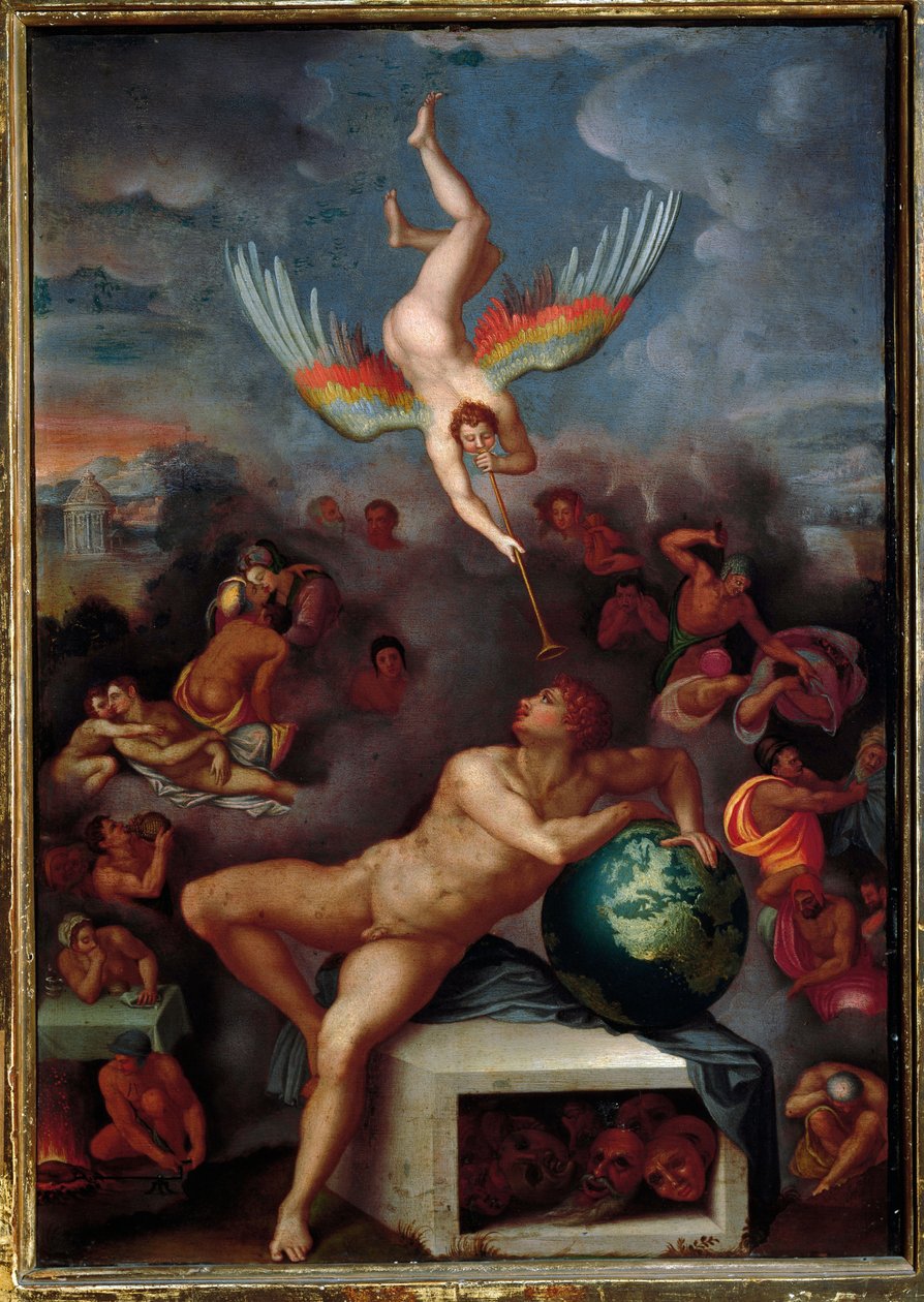 Az emberi élet allegóriája (festmény, 1590 körül) alkotó: Alessandro Allori