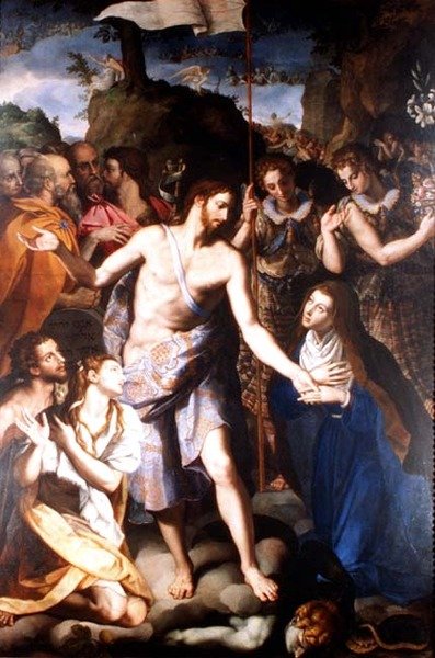 Krisztus alászállása Limbóba alkotó: Alessandro Allori
