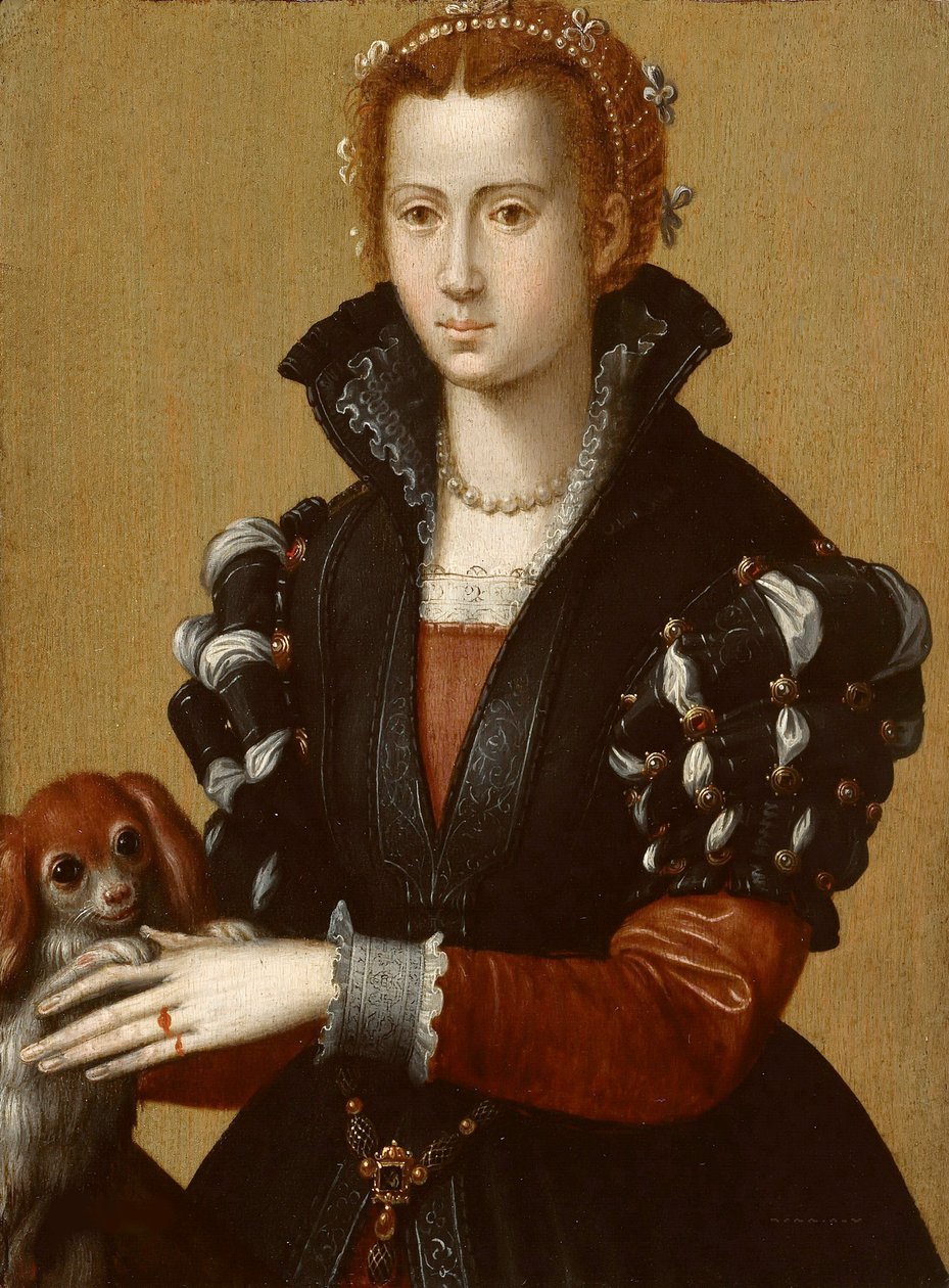 Eleonora da Toledo portréja (Eleonore de Toledo alkotó: Alessandro Allori