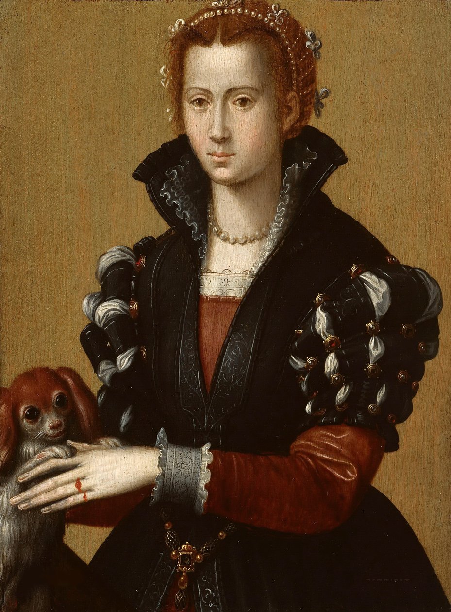 Toledói Eleanor arcképe 15221562, c. 1560 alkotó: Alessandro Allori