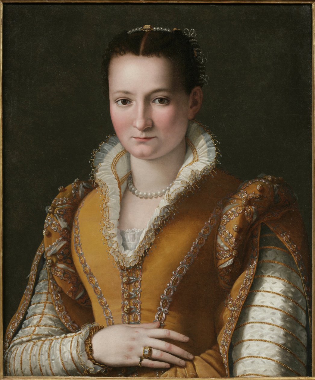 Fiatal nő portréja alkotó: Alessandro Allori