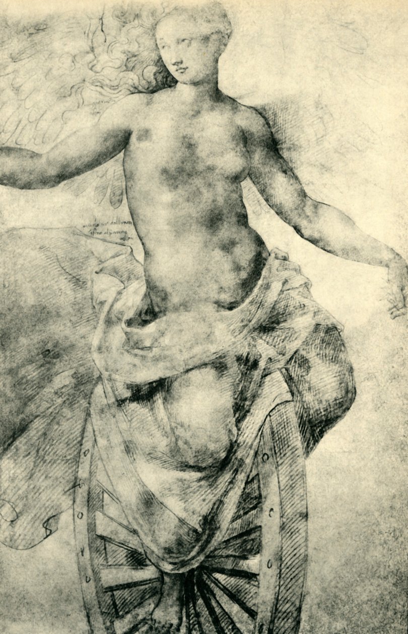 Fortuna istennő, 16. század vége – 17. század eleje, 1943. alkotó: Alessandro Allori