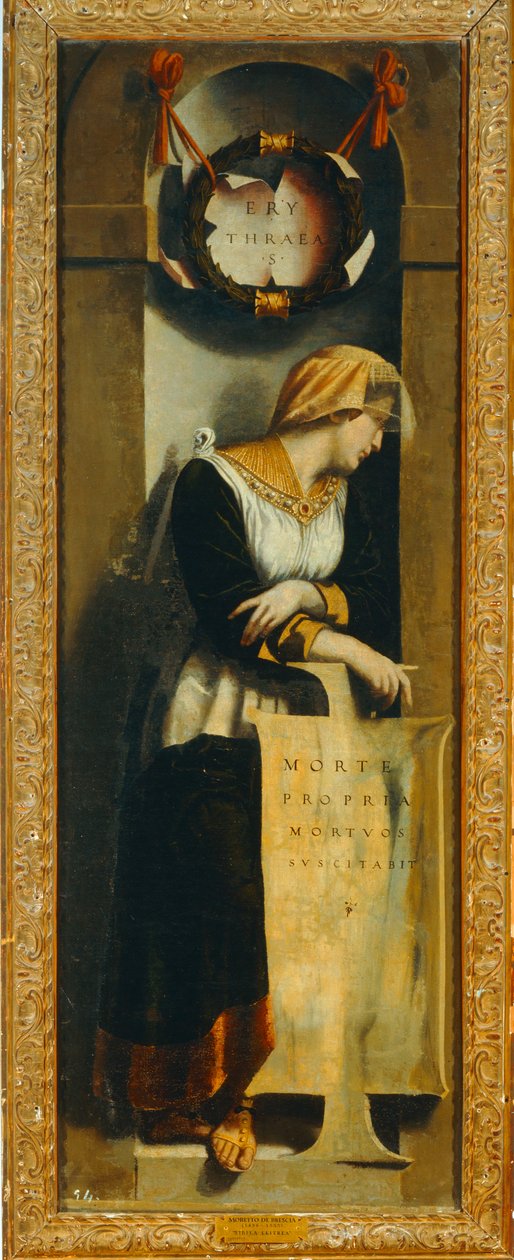 Az erithreai szibilla. 10014717 ... alkotó: Alessandro Bonvicino Moretto