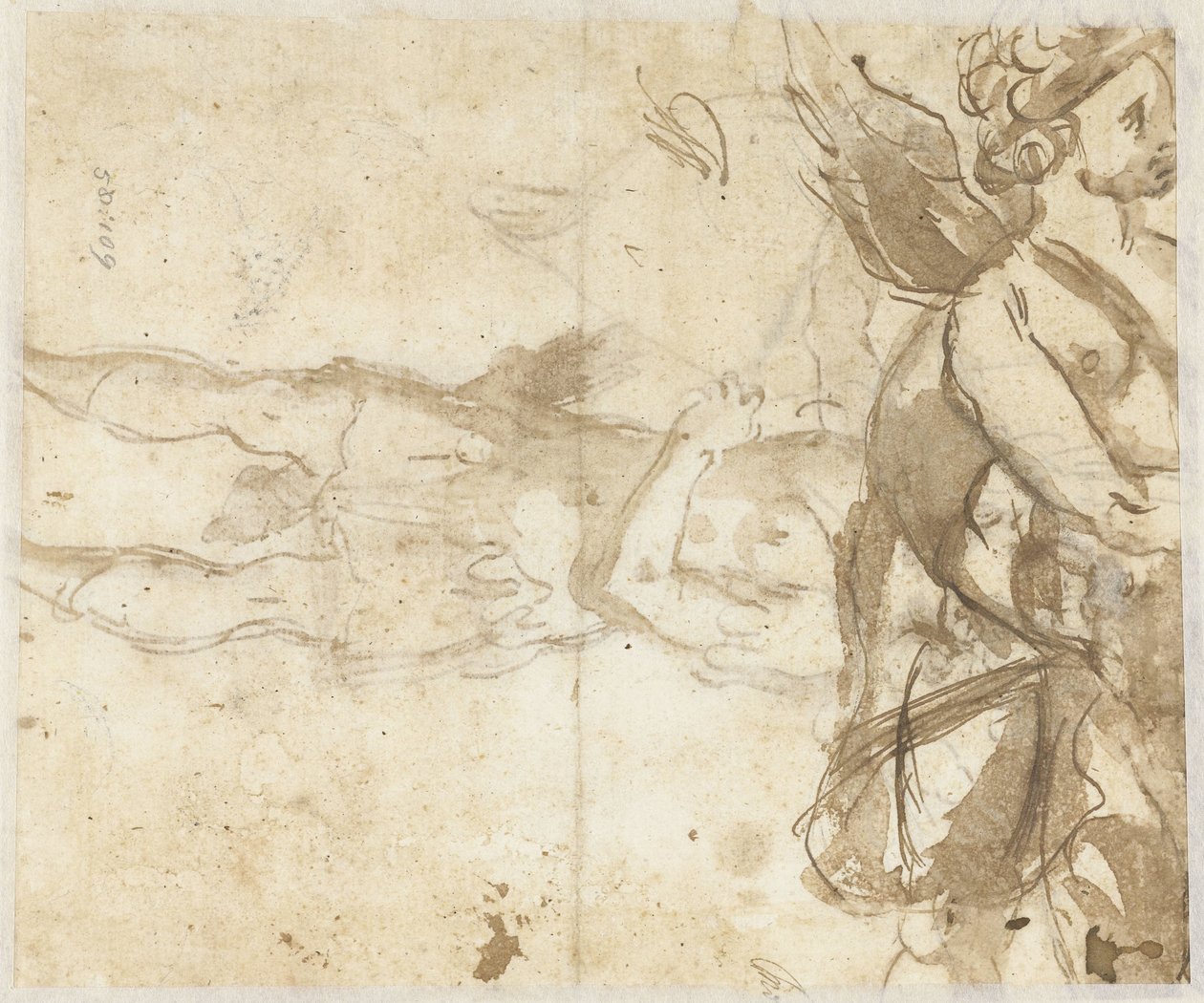 Álló Amor, íjjal alkotó: Alessandro Casolani (attributed to)