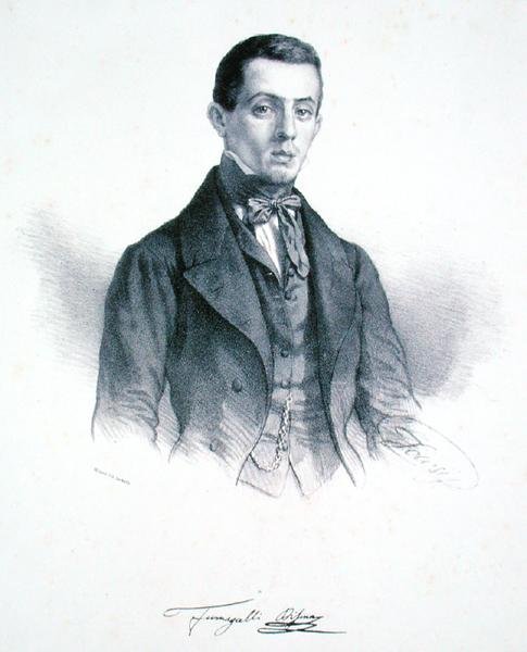 Disma Fumagalli (1826-93) (metszet) alkotó: Alessandro Focosi