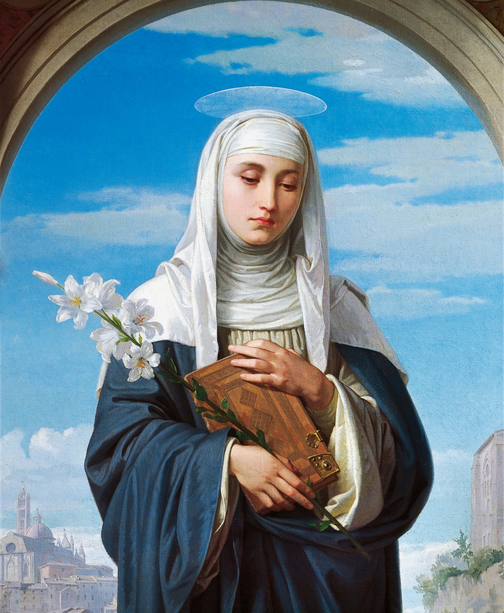 Sienai Szent Katalin alkotó: Alessandro Franchi
