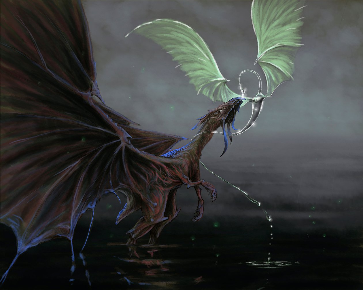 Fantasztikus lény - Sárkányok. alkotó: Alessandro Lonati