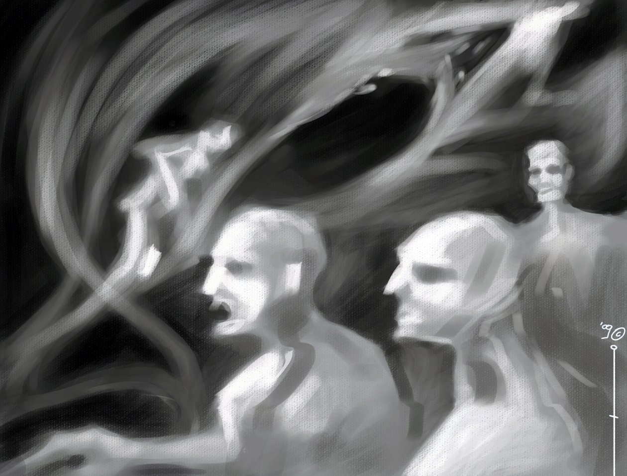 Fantasztikus lények: spektrumcsoport Alessandro Lonati rajza alkotó: Alessandro Lonati