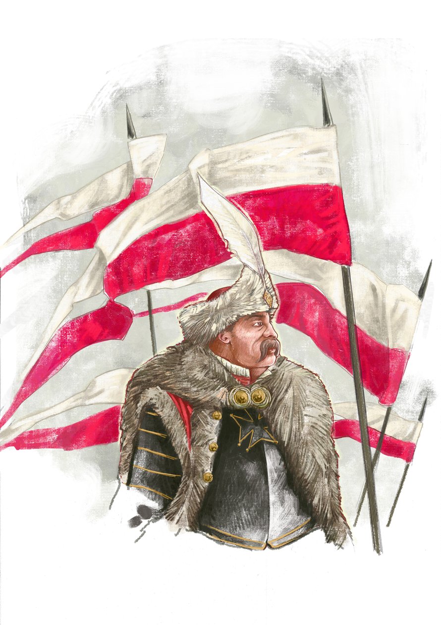 III. Sobieski János a bécsi csatában (1683) alkotó: Alessandro Lonati