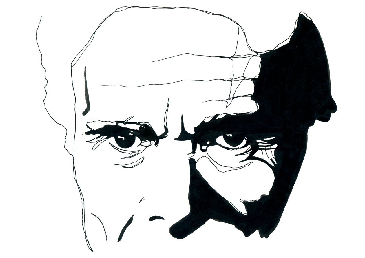 Pier Paolo Pasolini olasz író és rendező portréja (Pier Paolo Pasolini olasz író és rendező portréja) alkotó: Alessandro Lonati