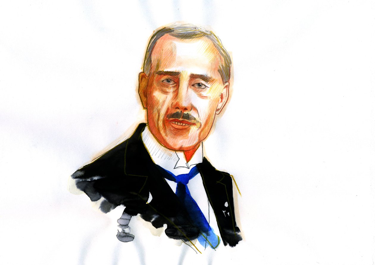 Maurice de Broglie francia fizikus (1875-1960) portréja (Maurice de Broglie francia fizikus) alkotó: Alessandro Lonati