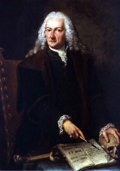 Giuseppe Pellegrini portréja (olaj, vászon) alkotó: Alessandro Longhi