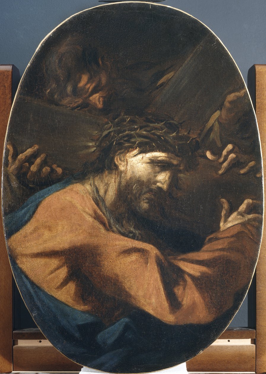 A keresztet hordozó Krisztus alkotó: Alessandro Magnasco