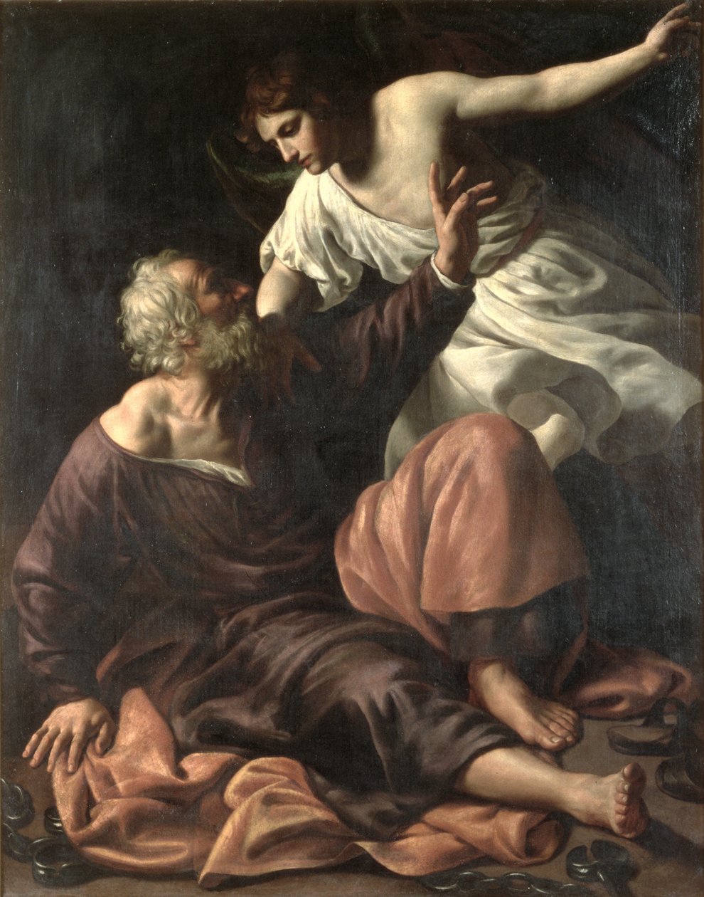 Szent Péter felszabadítása alkotó: Alessandro Turchi