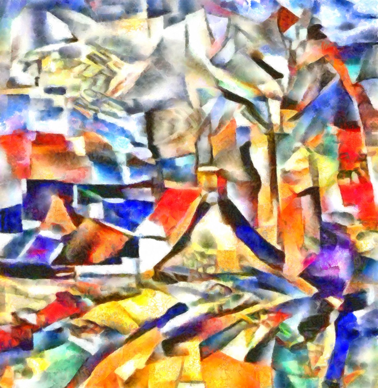 Vázlat (táj II), 2017, alkotó: Alex Caminker