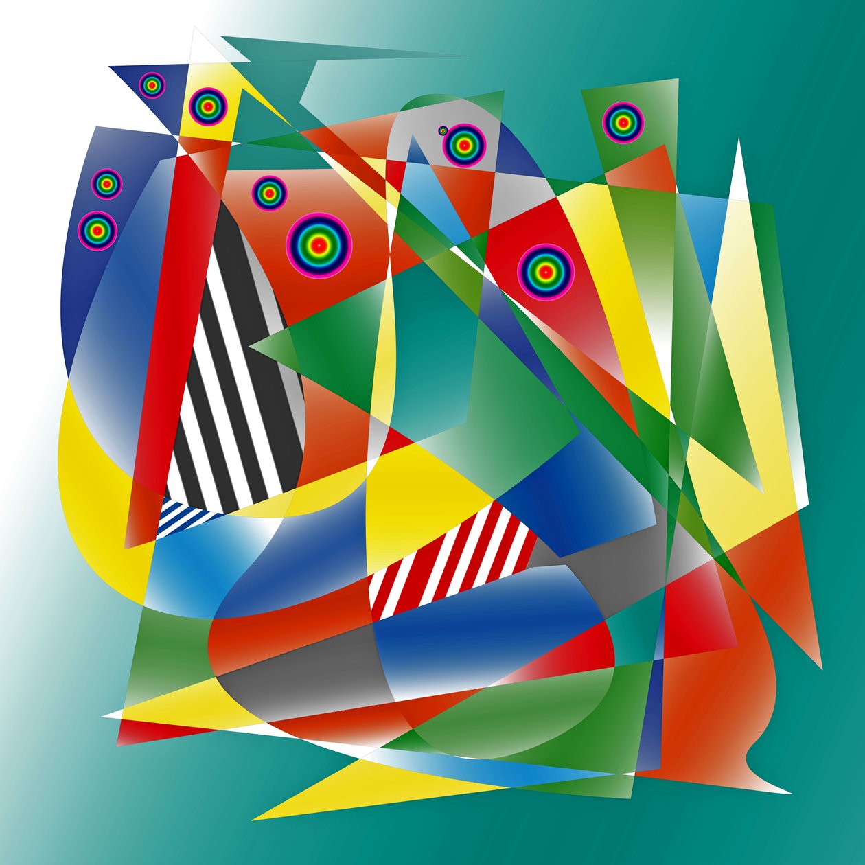 rendszer,2019,(gradiens) alkotó: Alex Caminker